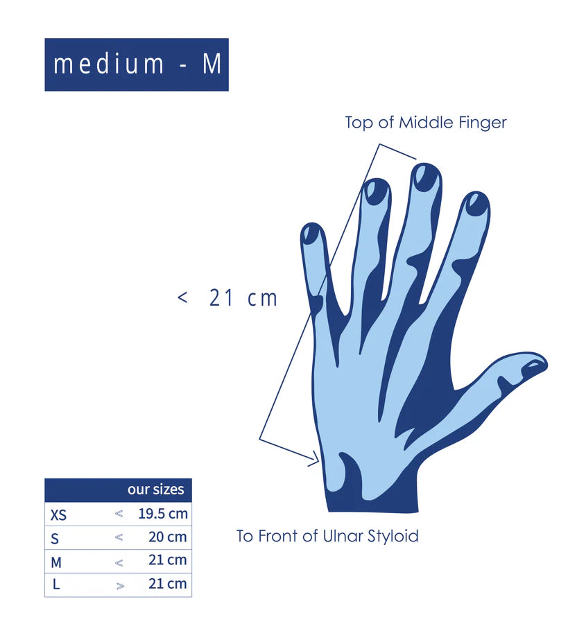 Size guide for Medium